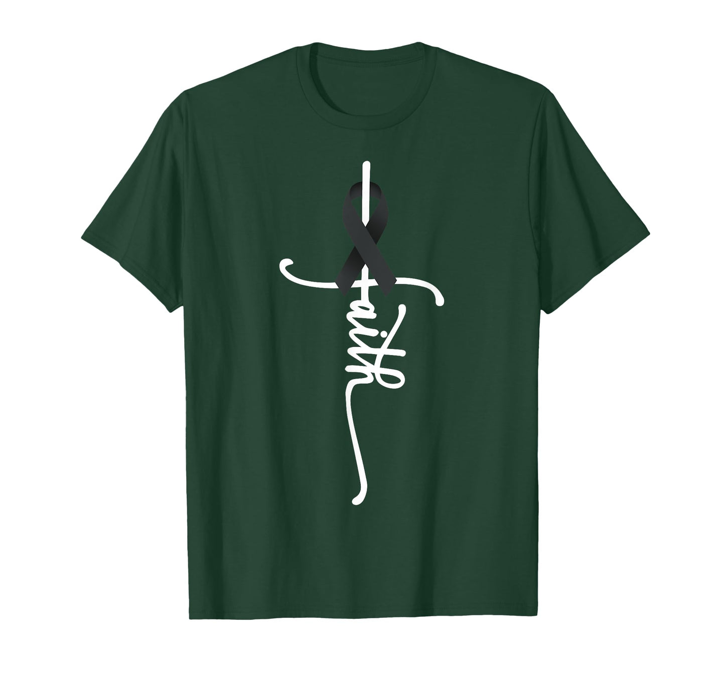 Skin Cancer Faith Melanoma Skin Cancer Awareness May Support T-Shirt