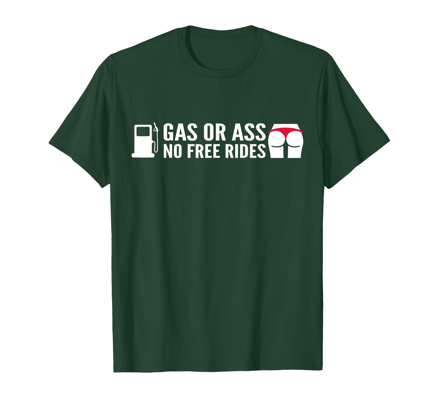 No Free Rides Funny Motorcycle Biker Rider Saying Joke T-Shirt