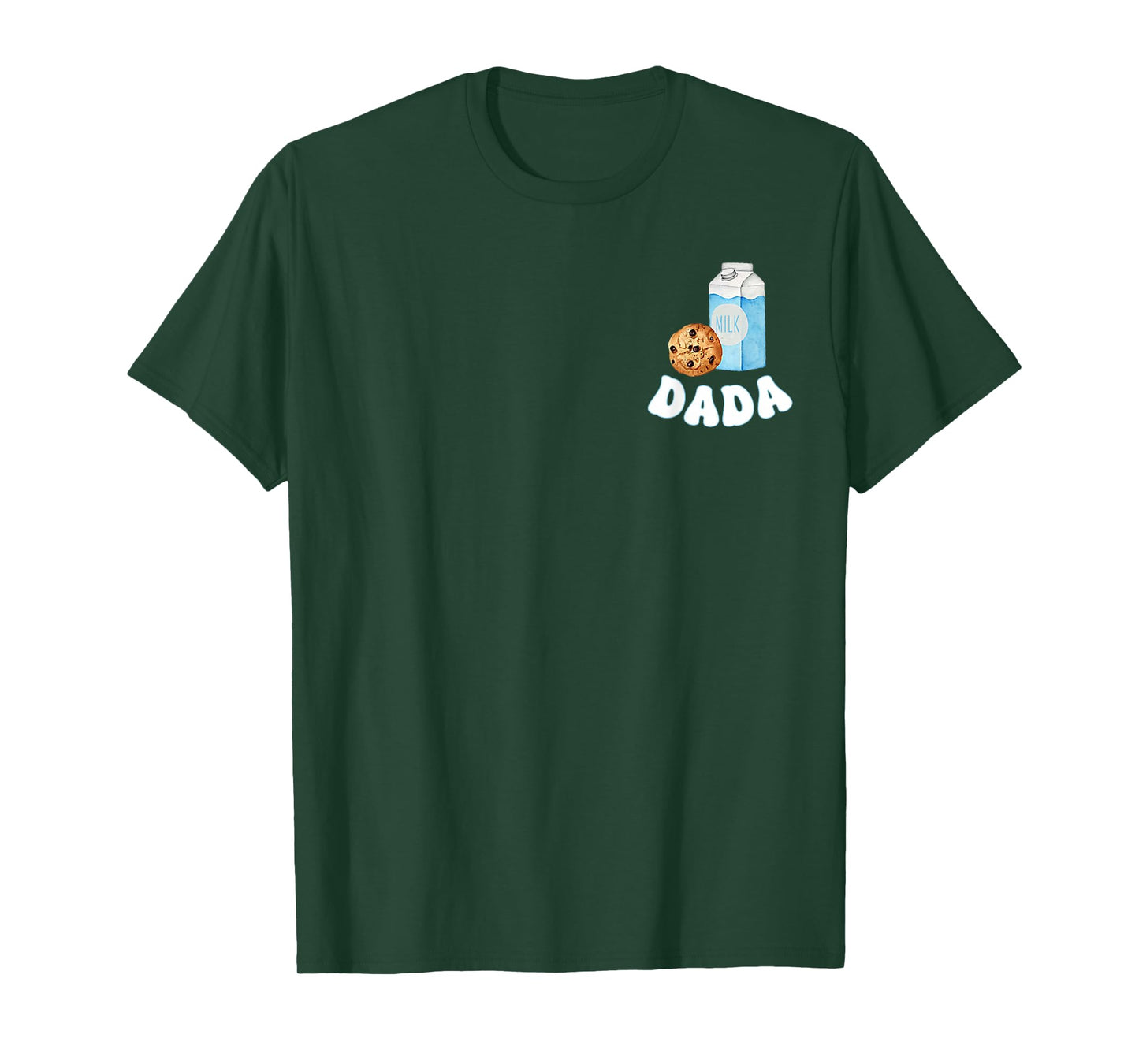 Dada Cookies Milk Sweet One 1st Birthday Family Matching T-Shirt