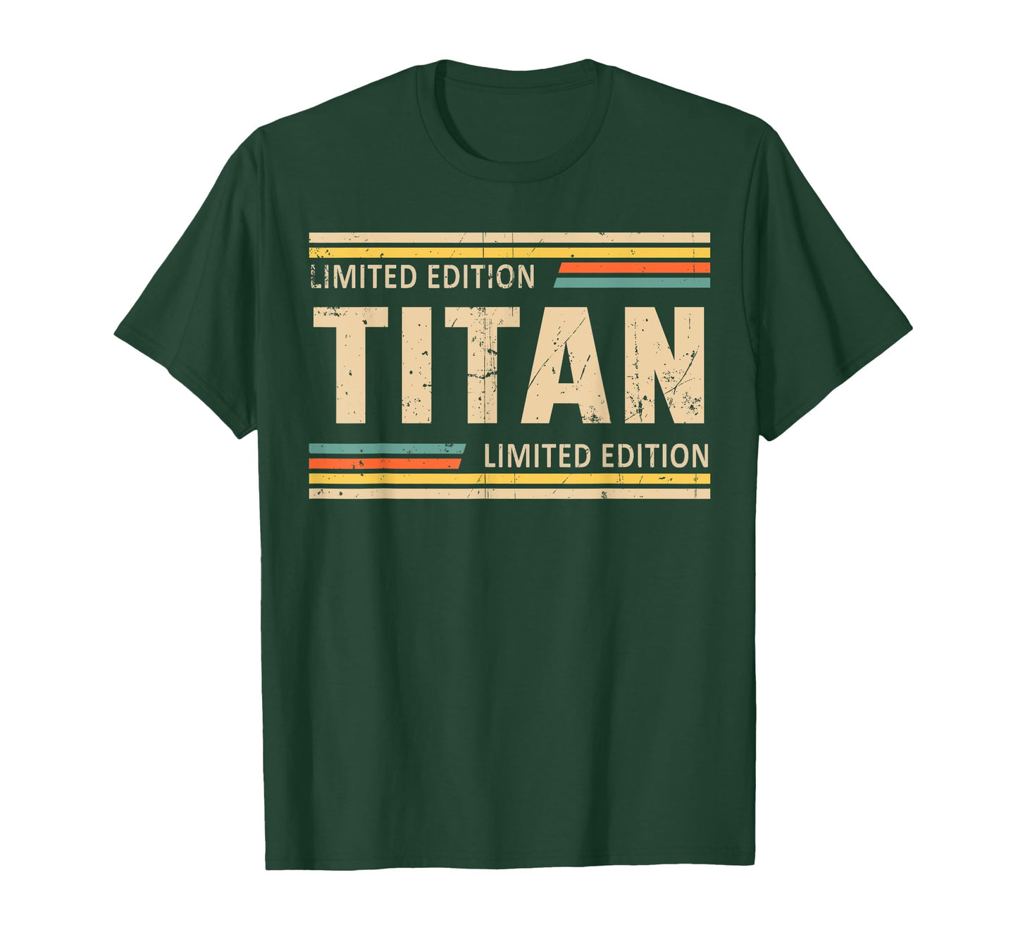 TITAN Limited Edition Shirt TITAN Name Personalized T-Shirt