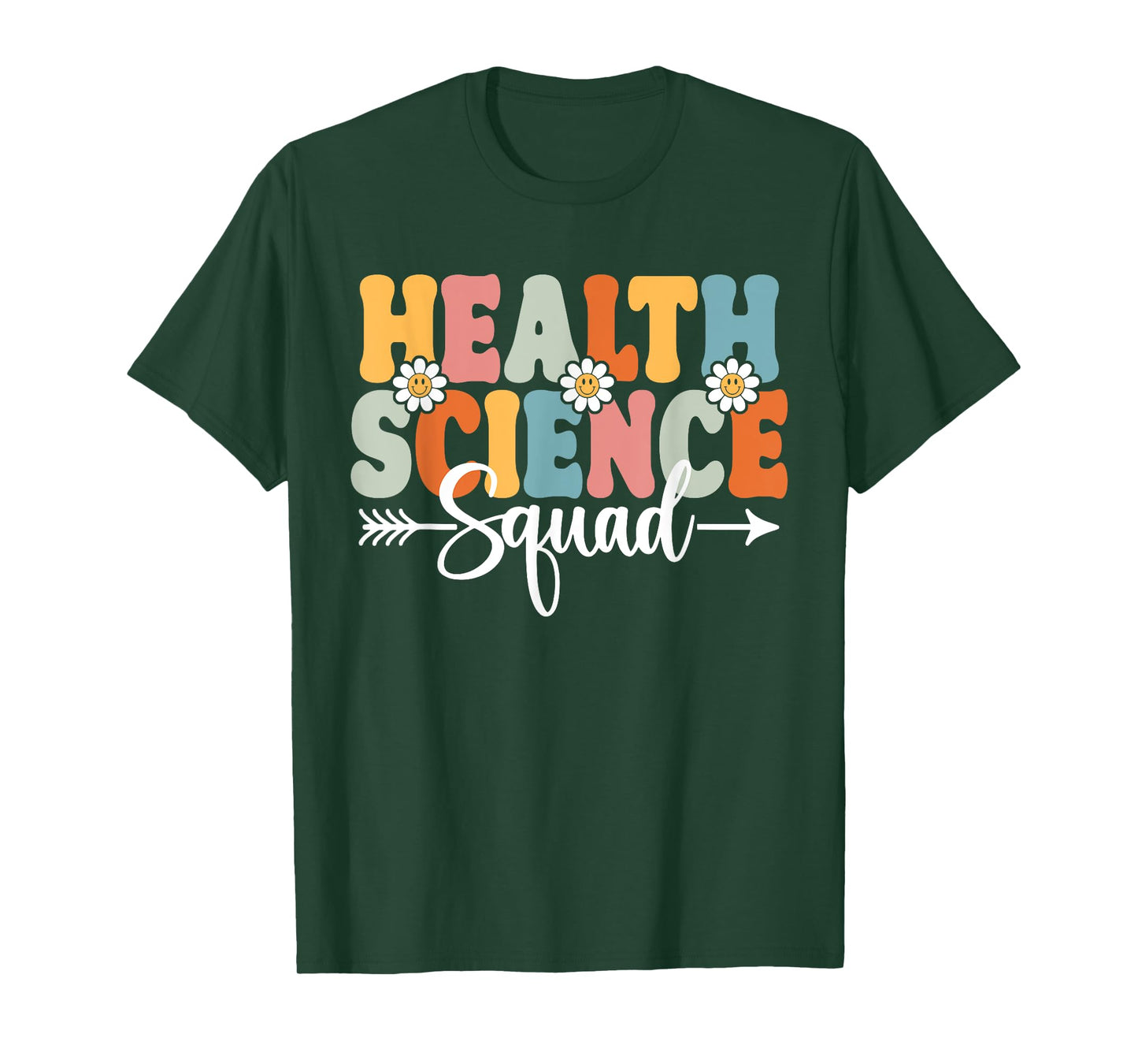 Health Science Squad Back To School Teachers Students T-Shirt for Men Women