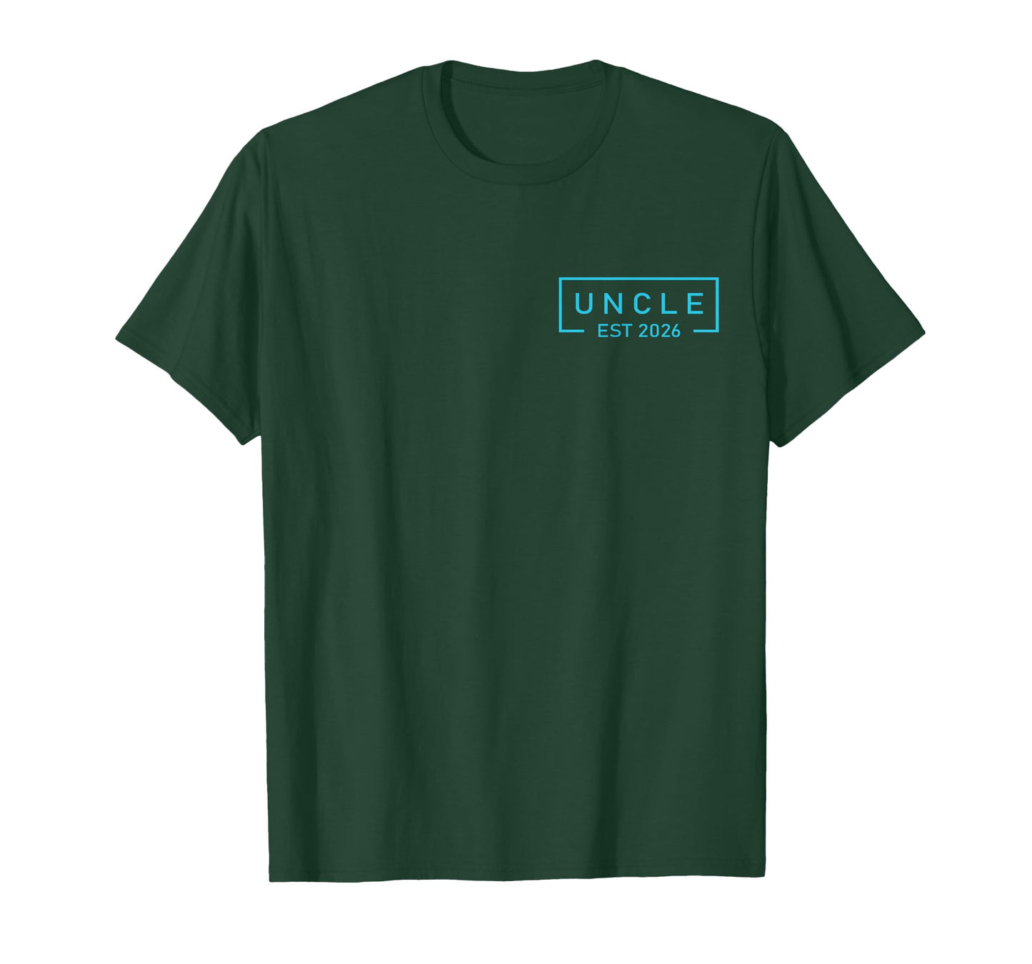 Promoted To Uncle Est 2026 Uncle To Be Gifts 1St Time Uncle T-Shirt