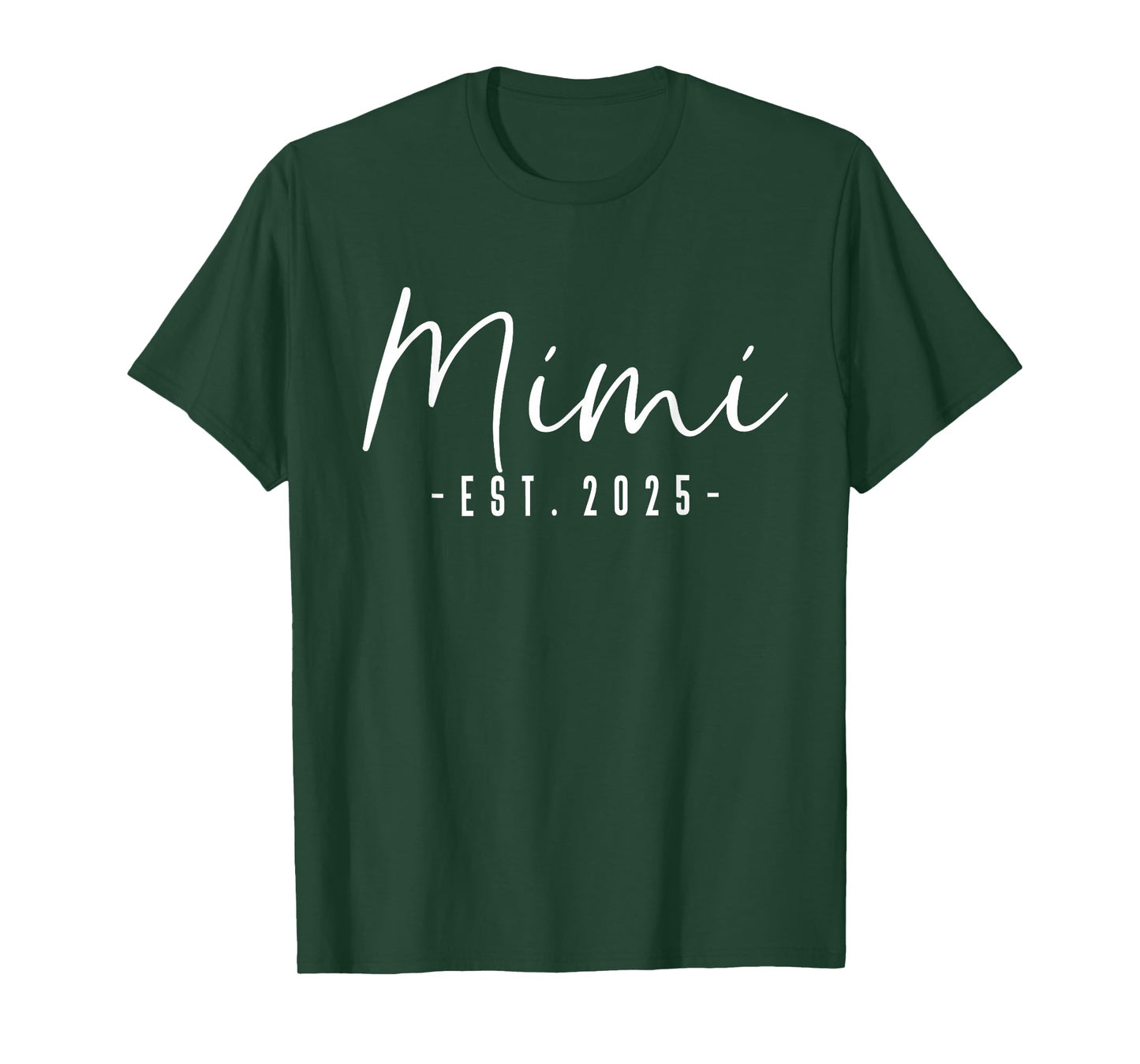 Mimi Est 2025 Mimi To Be Gifts New Mimi 2025 Pregnancy T-Shirt