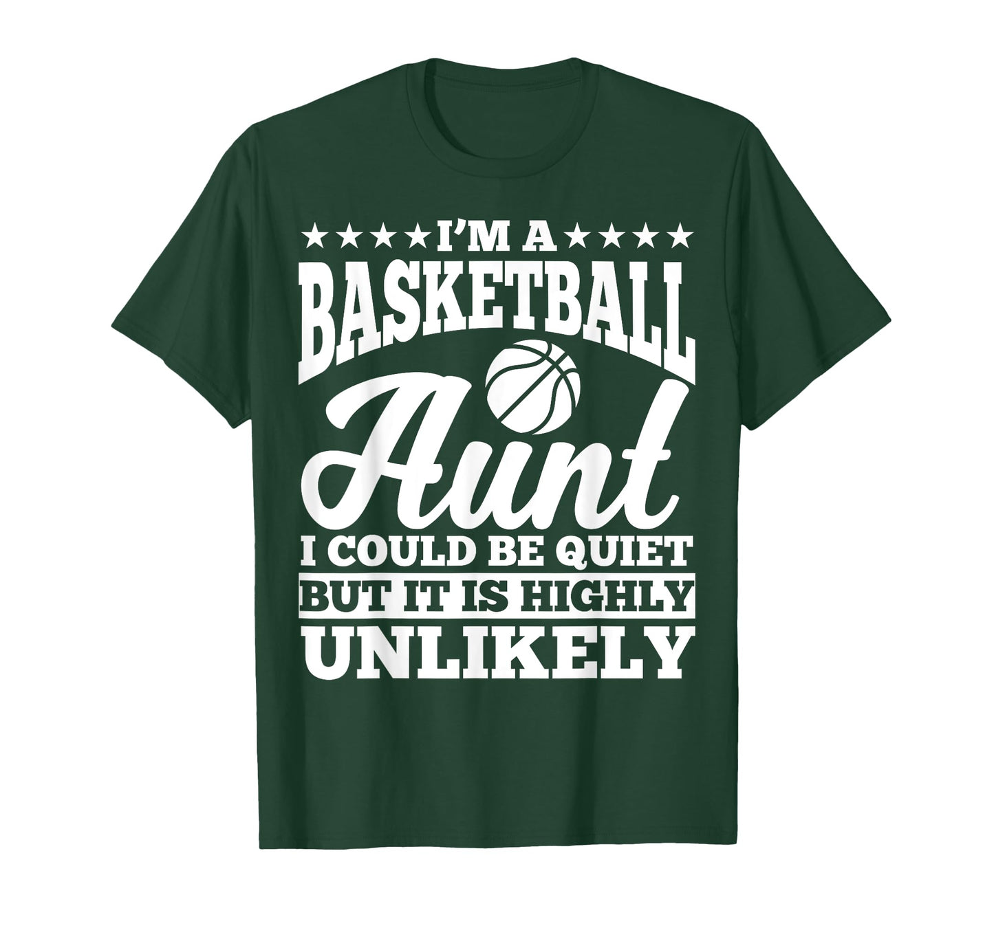 Basketball Aunt Apparel - Funny Awesome Aunts Design T-Shirt