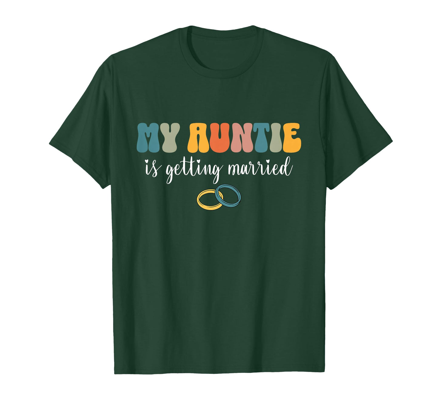 Kids My Auntie Is Getting Married Niece Of The Bride Toddler T-Shirt