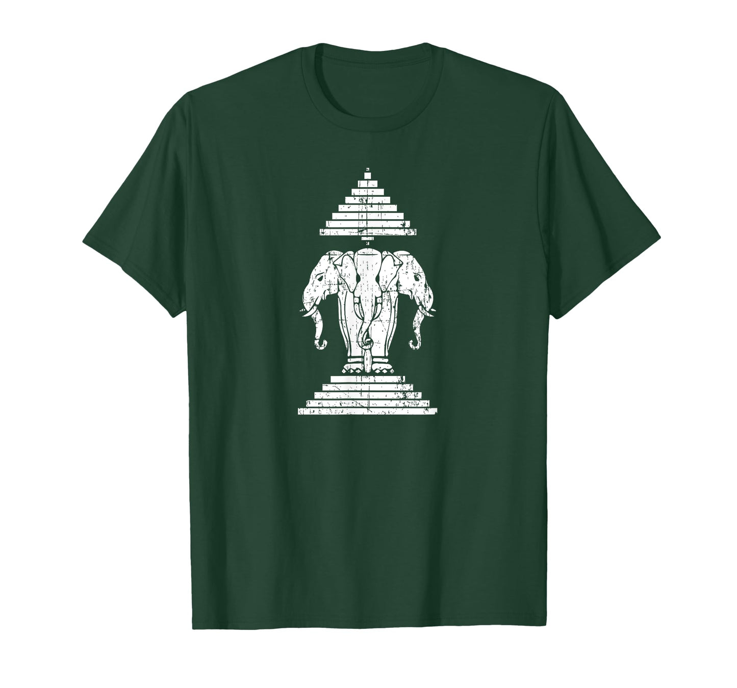 Laos 3 Headed Elephant Erawan Airavata | Laotian | Sabaidee T-Shirt
