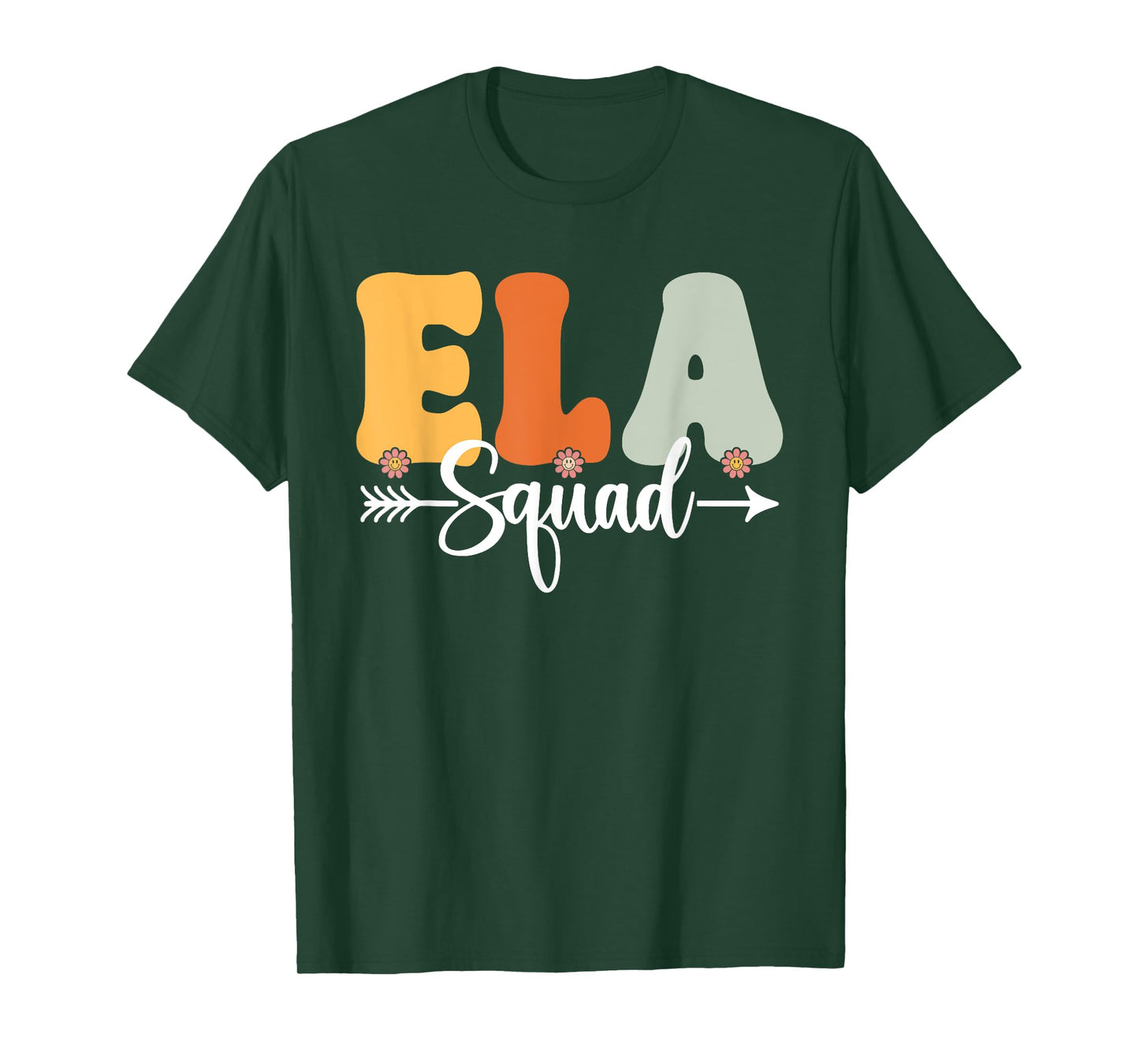 ELA Squad Back To School Teachers Students ELA Crew T-Shirt