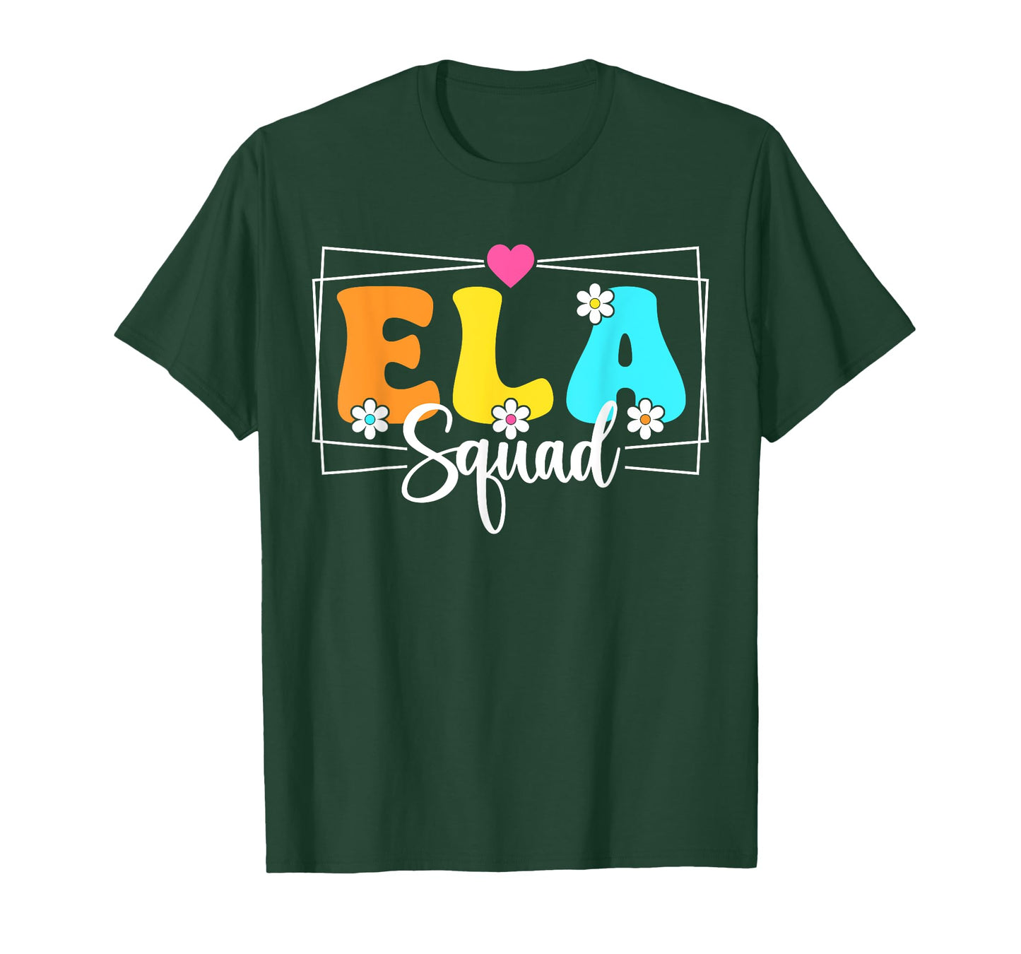 ELA Squad Teacher Back To School English Language Arts T-Shirt