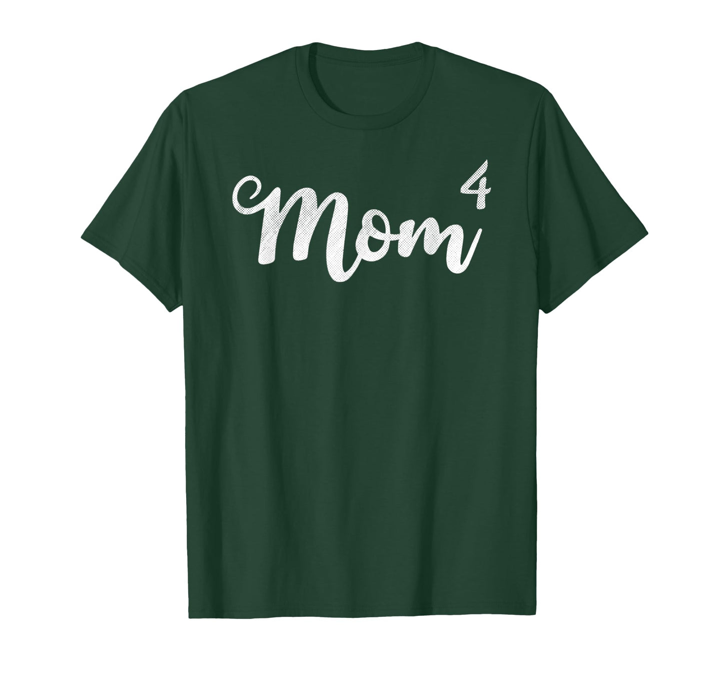 Womens Mom4 Mom Of 4 Mother Of Four Kids Mama Gifts Mothers T-Shirt