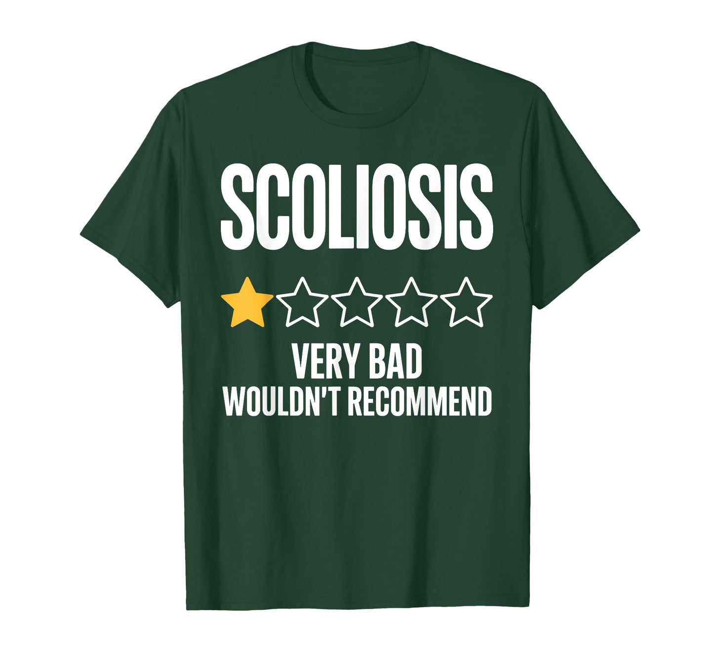 Funny Scoliosis Design For Men Women Adult Scoliosis Warrior T-Shirt