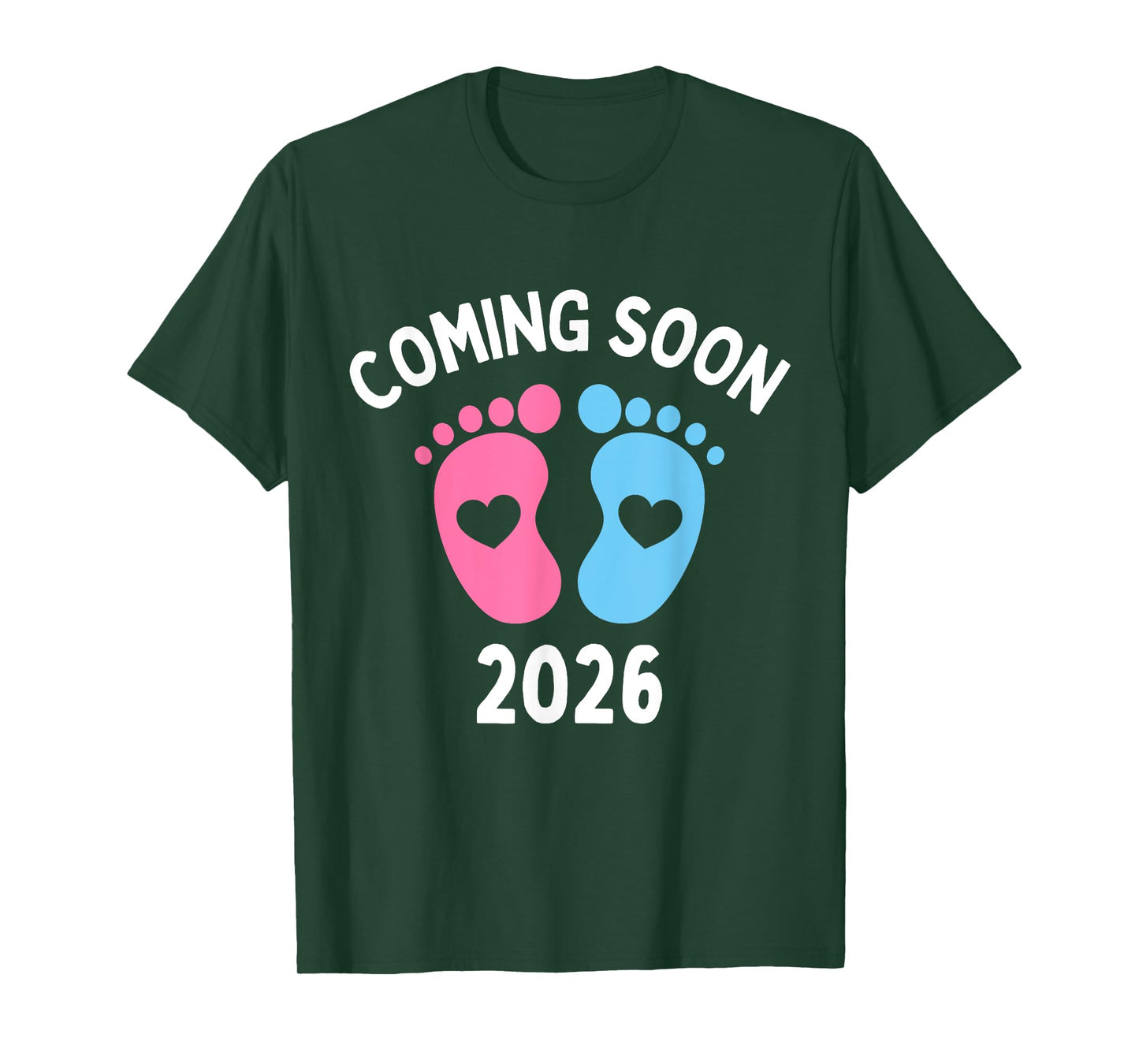 Baby Coming Soon 2026 Pregnancy Announcement Family Match T-Shirt