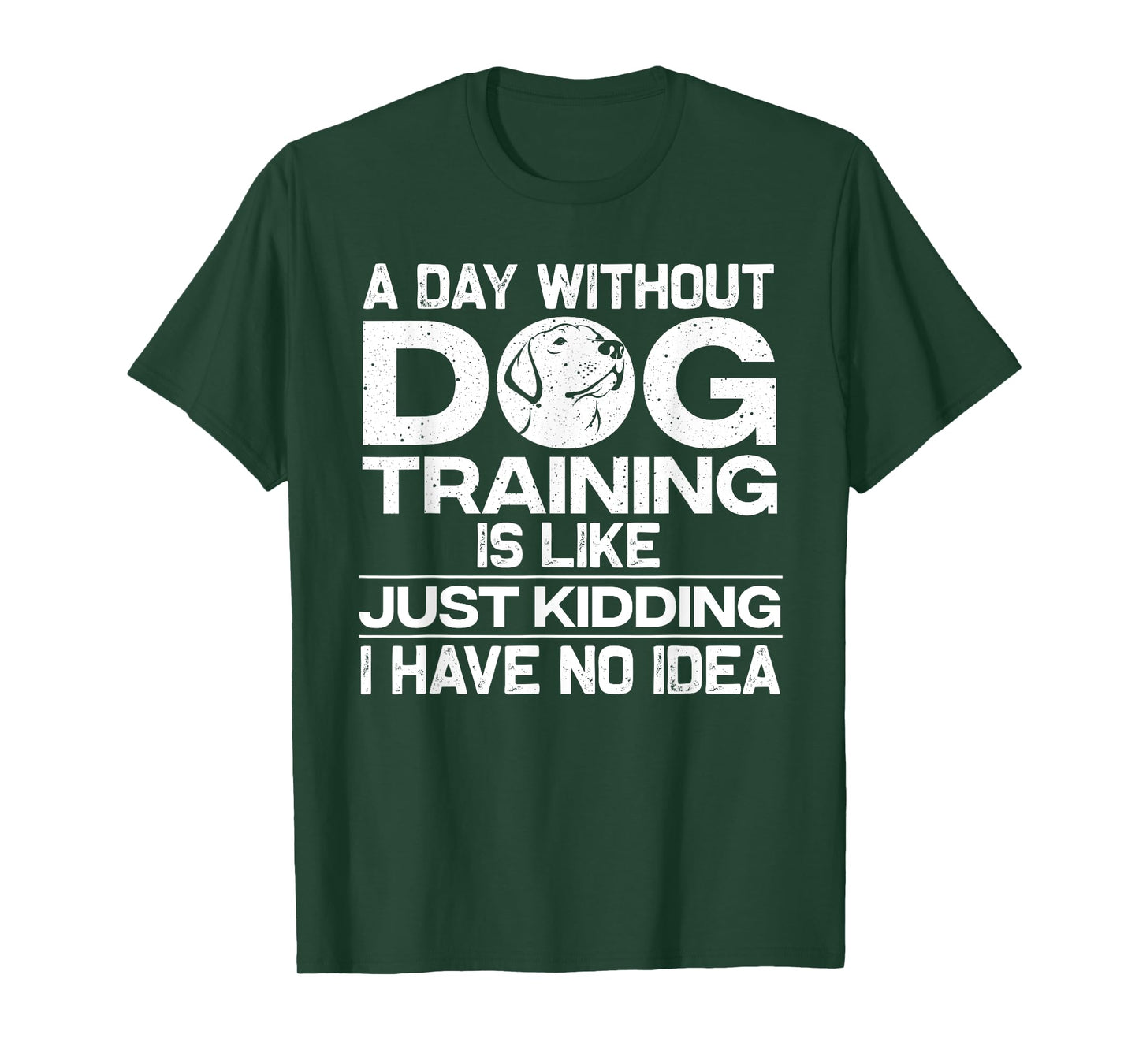 Funny Dog Trainer Design For Men Women Dog Training Owners T-Shirt