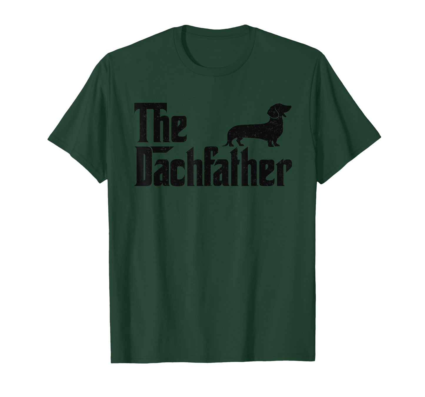 The Dogfather Dachshund Wiener Dog Funny Father Dog Lover T-Shirt