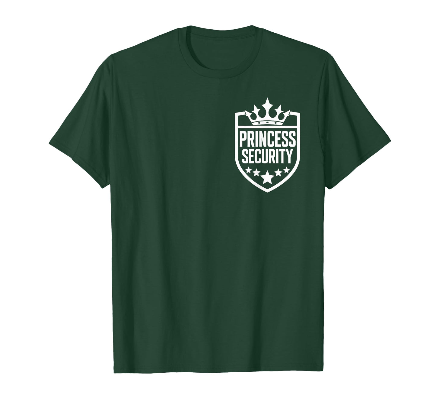 Funny Matching Family Princess Security Bodyguard Birthday T-Shirt