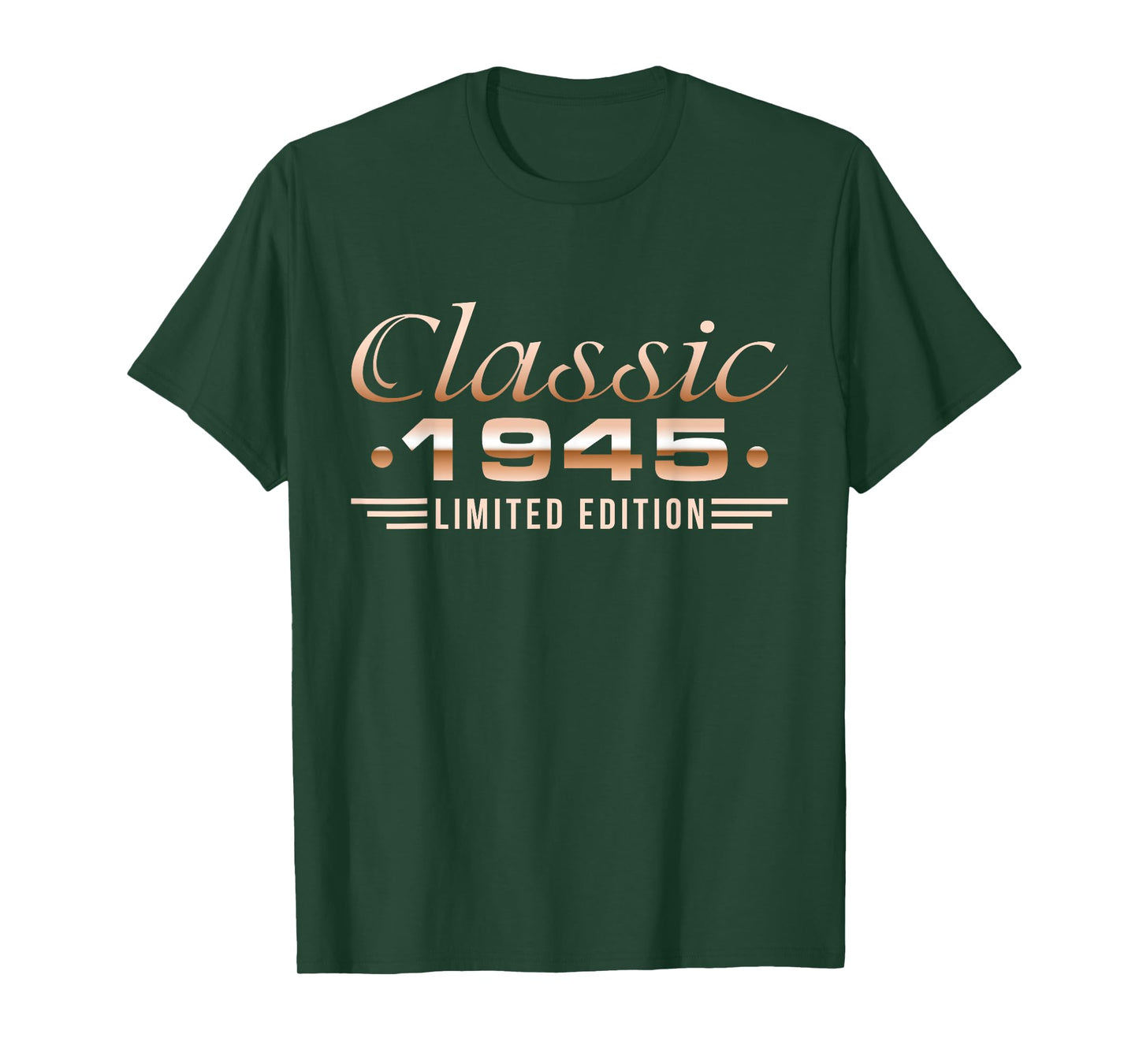 Classic 1945 80th Birthday 80 Years Old Men Born In 1945 T-Shirt