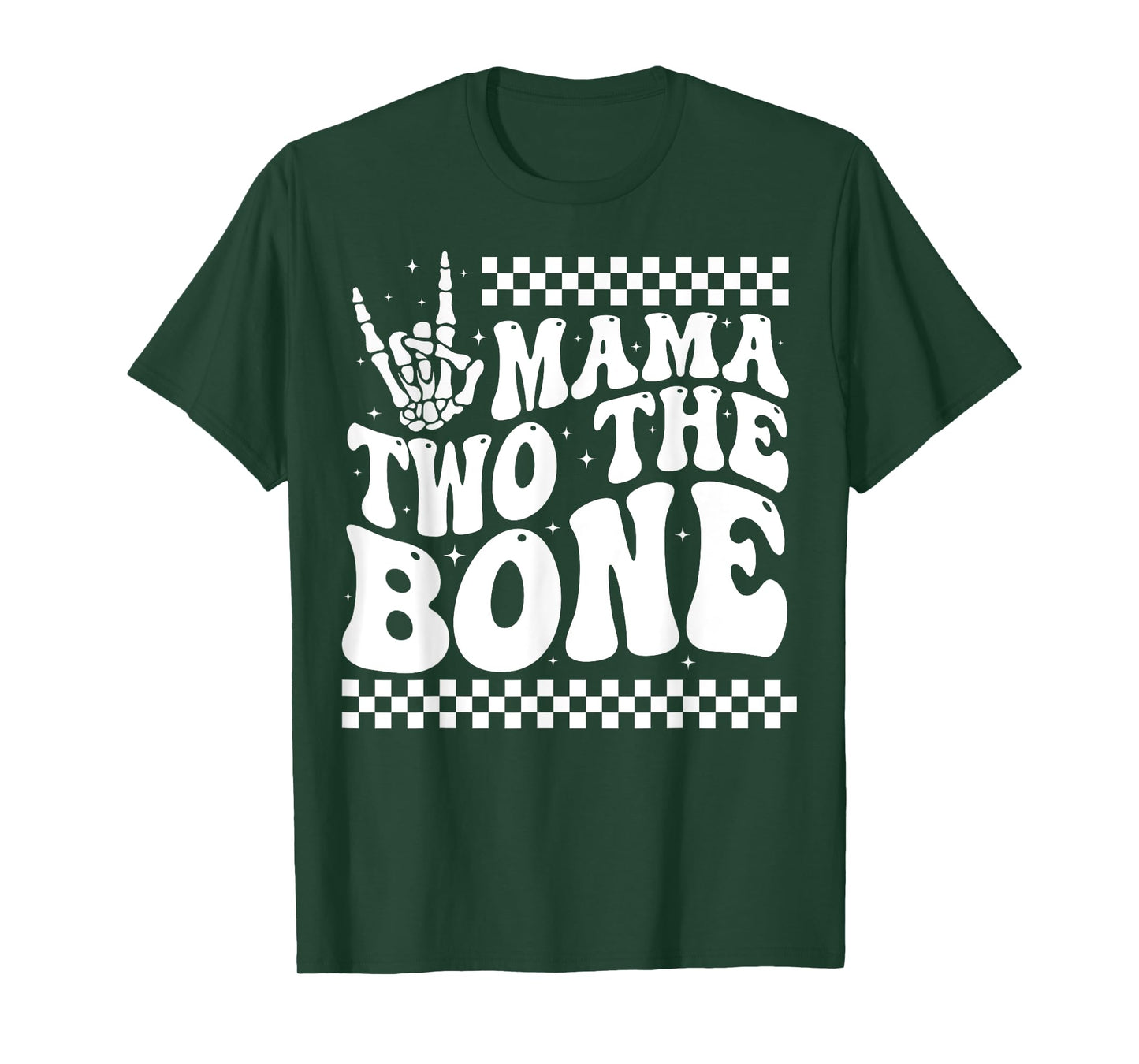 Funny 2nd Birthday Boy Mama Of The Bad Two The Bone Family T-Shirt