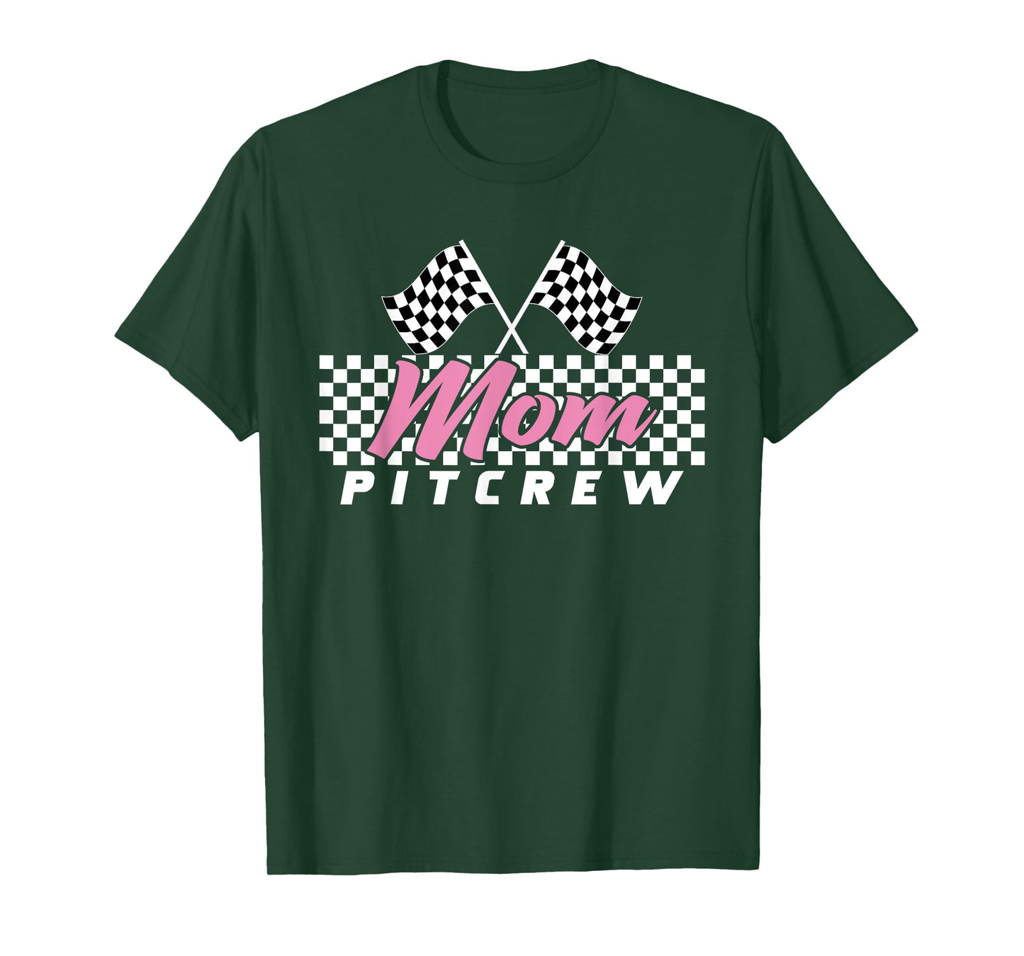 Race Car Birthday Party Racing Family Mom Pit Crew T-Shirt