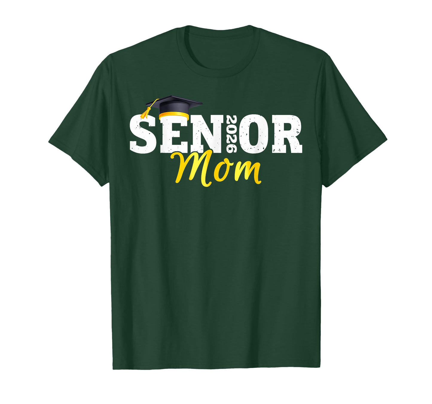 Senior Mom 2026 Class Of 2026 Graduation 26 Family Matching T-Shirt