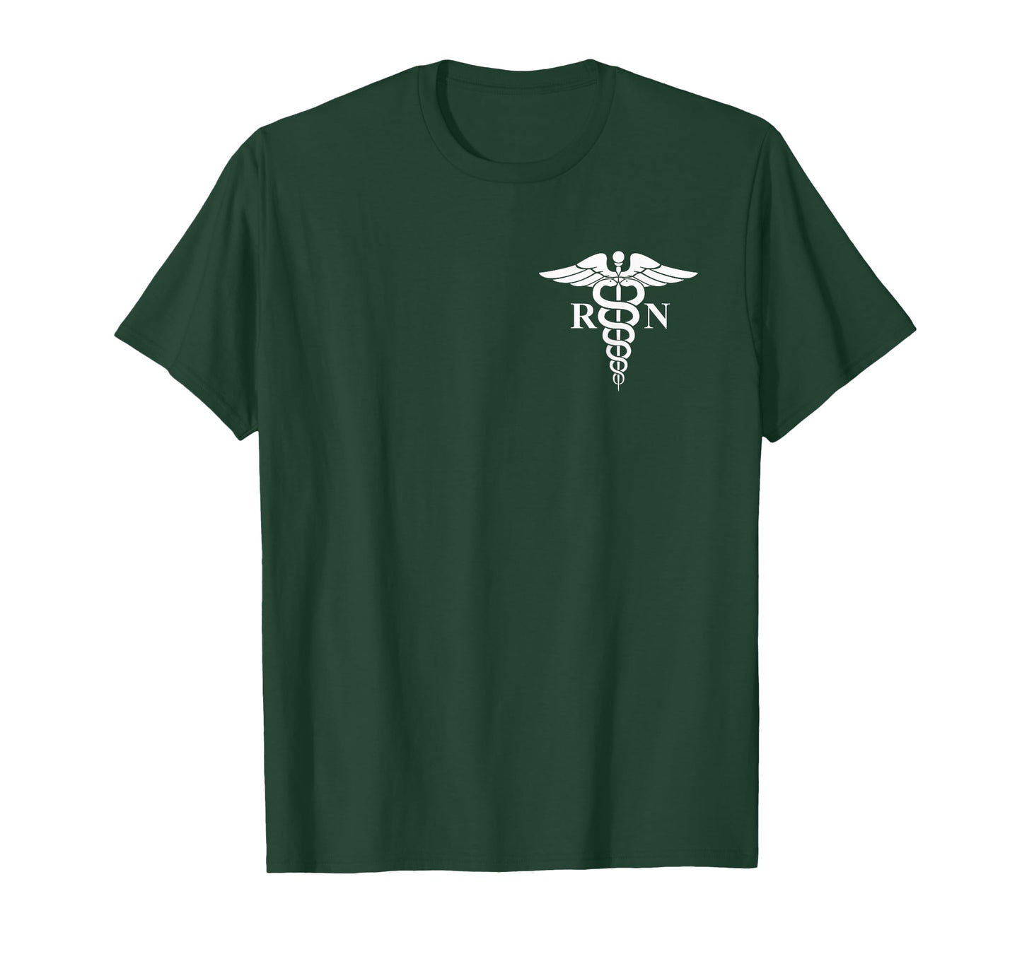 Rn Nurse Caduceus Medical Symbol Nursing Logo Gifts T-Shirt