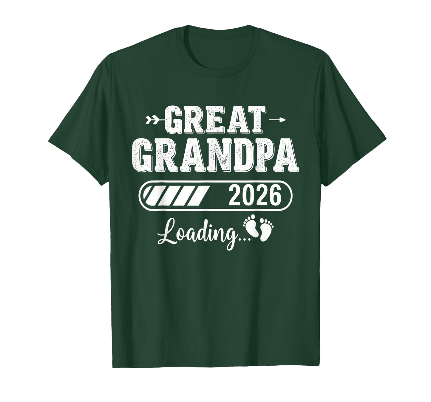 Great Grandpa 2026 Loading T-Shirt