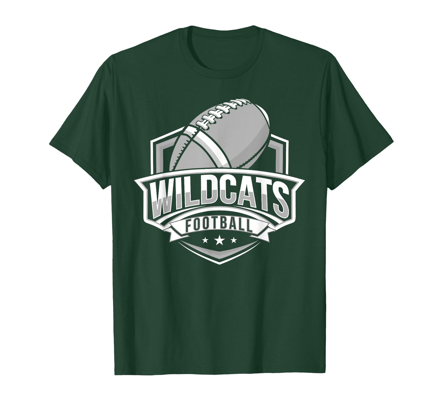Wildcats Game Day Football Mascot Roar With Pride! T-Shirt