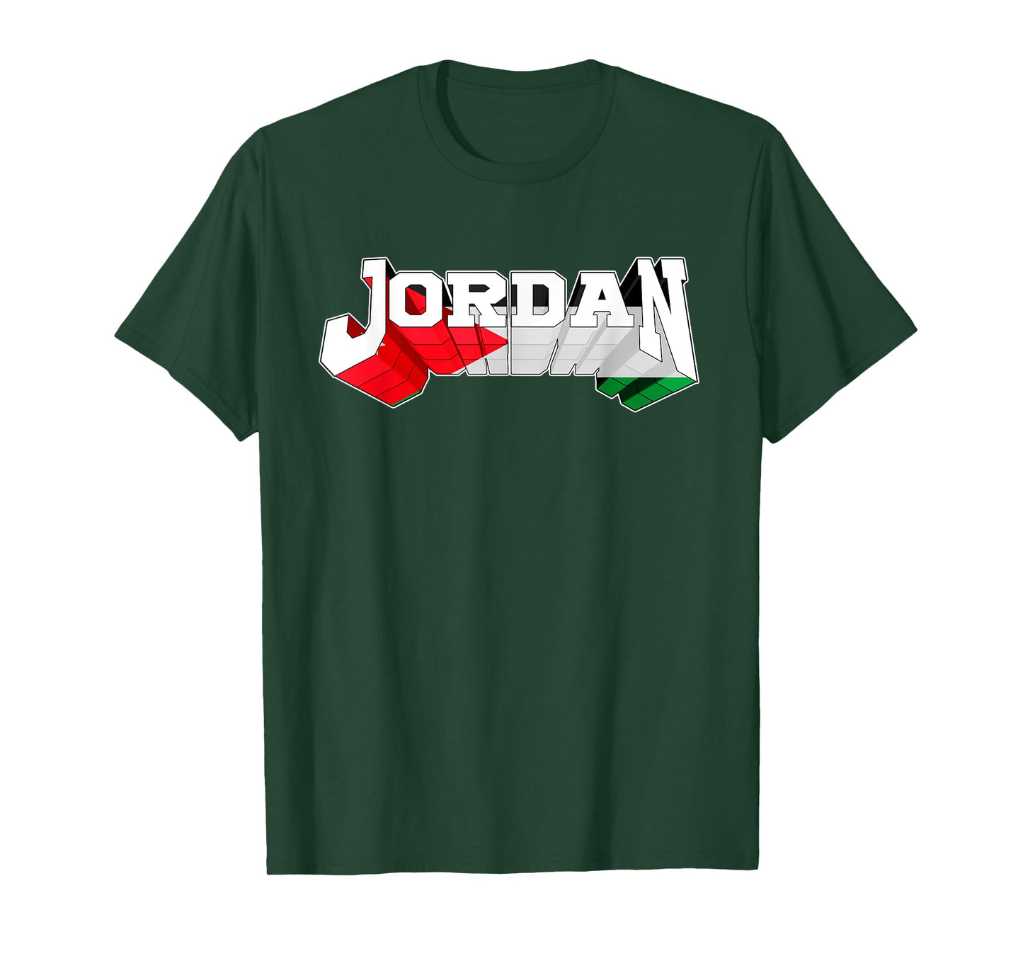 Proud Jordan Flag Jordanian T-Shirt