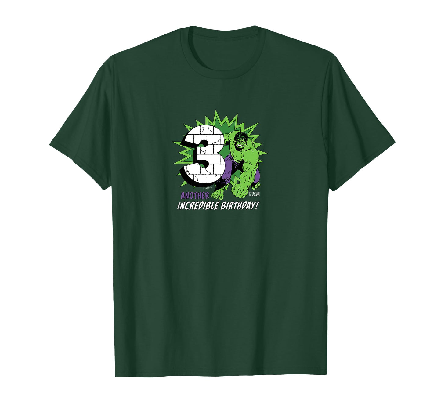 Kids Hulk - 3rd Birthday T-Shirt