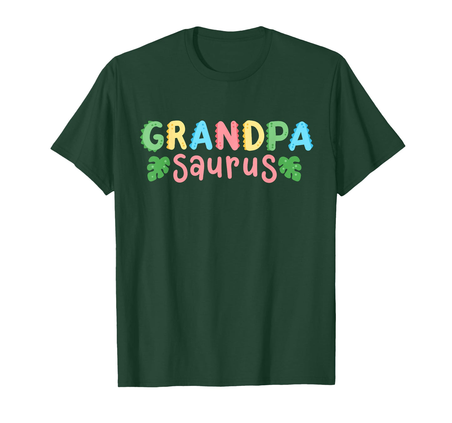 Grandpa Saurus Kids Dinosaur Birthday Party Family Matching T-Shirt