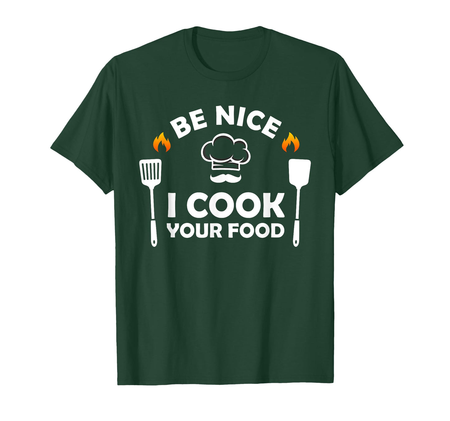 Funny Chef Design For Men Women Cooking Lover Culinary Cook T-Shirt