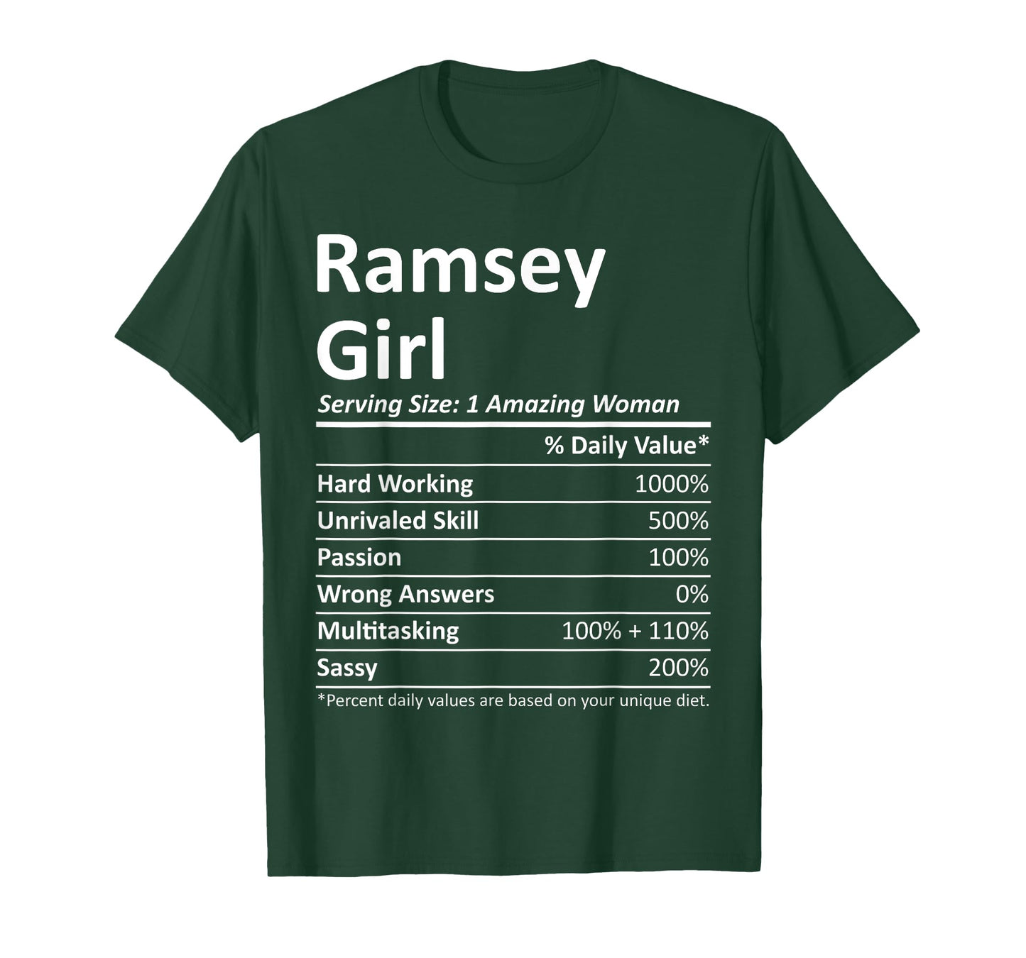RAMSEY GIRL NJ NEW JERSEY Funny City Home Roots USA Gift T-Shirt