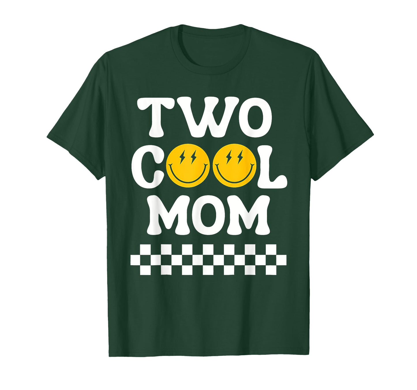 Two Cool Mom 2nd Birthday 2 Year Old Boy Second Bday T-Shirt