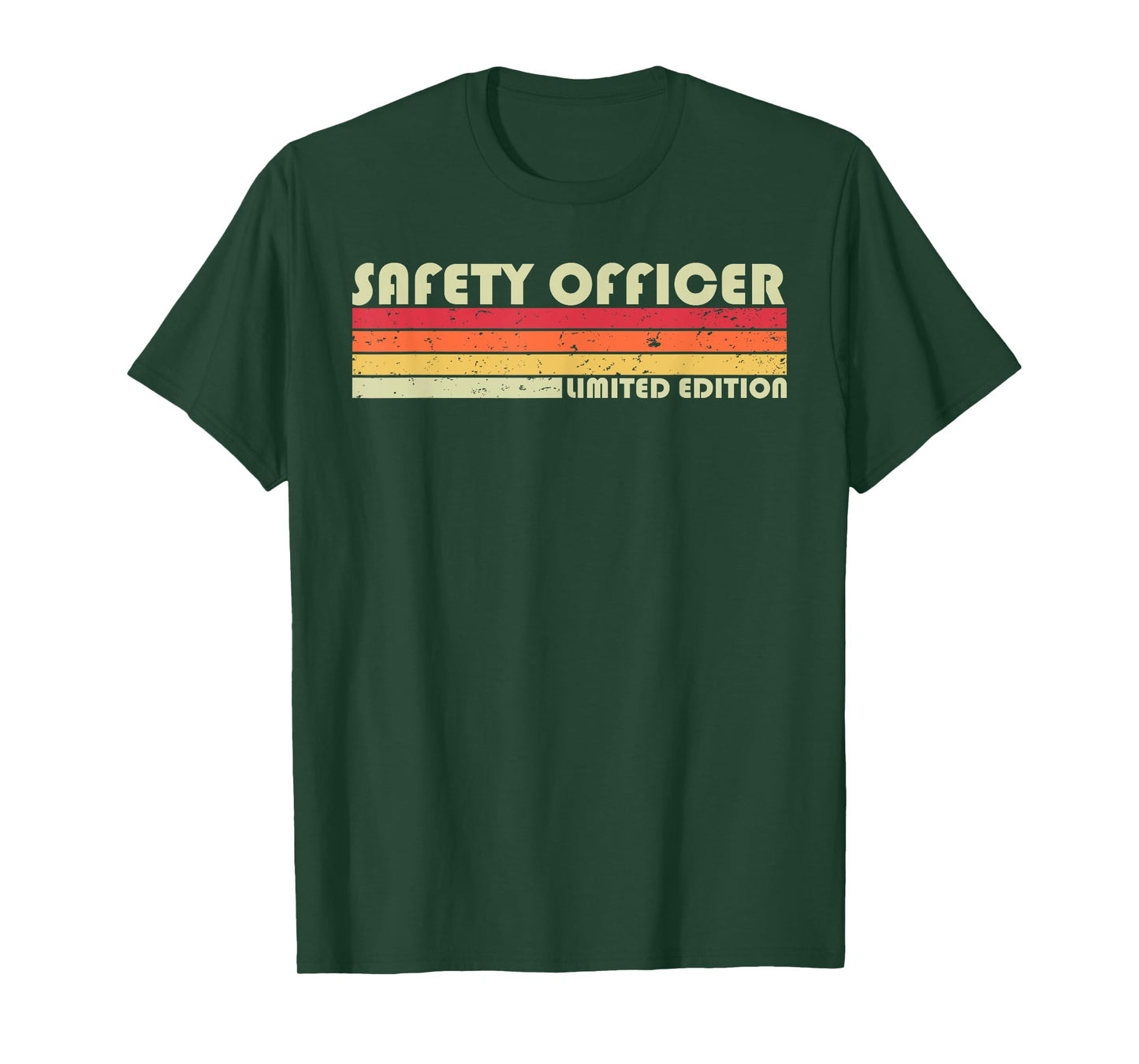 SAFETY OFFICER Funny Job Title Profession Birthday Worker T-Shirt