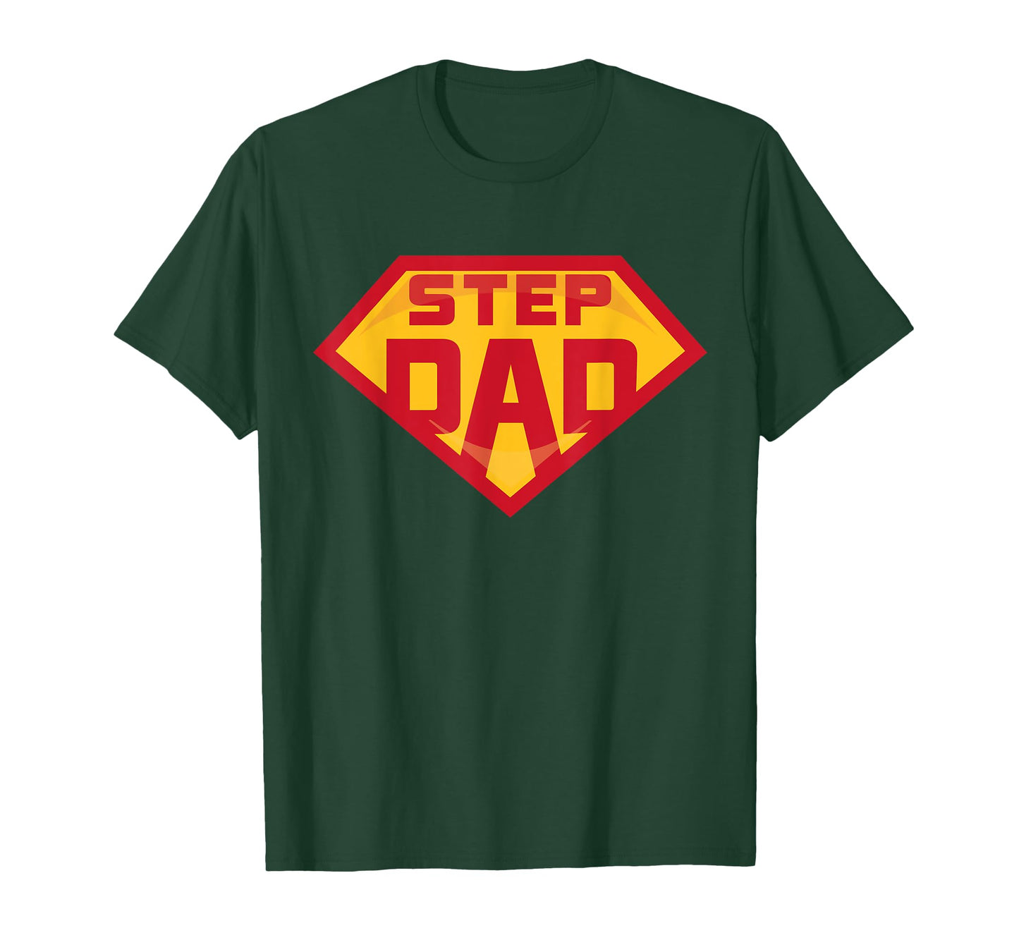 Super Stepdad Funny Hero Step Dad Birthday Fathers Day Gift T-Shirt