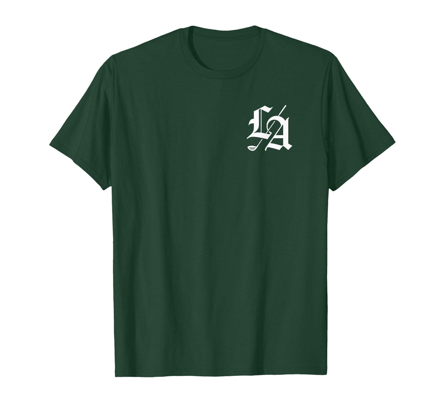 Los Angeles Golf Club TGL Black Modern Printed Crew Neck T-Shirt, Small, Short Sleeve, Unisex-Adult, Golf Enthusiasts, Los Angeles Golf Club TGL Fans