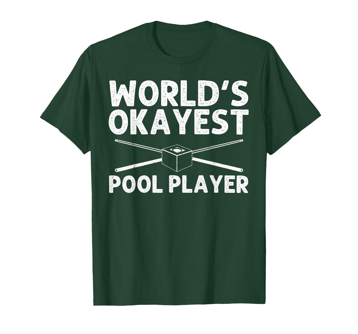 Funny Pool Art for Men Women Billiards Lover Pool Player T-Shirt