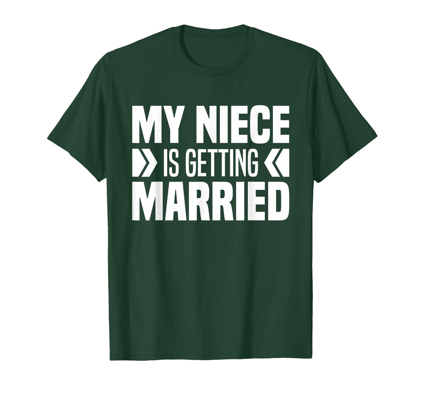 My Niece Is Getting Married - Aunt And Uncle Of The Bride T-Shirt