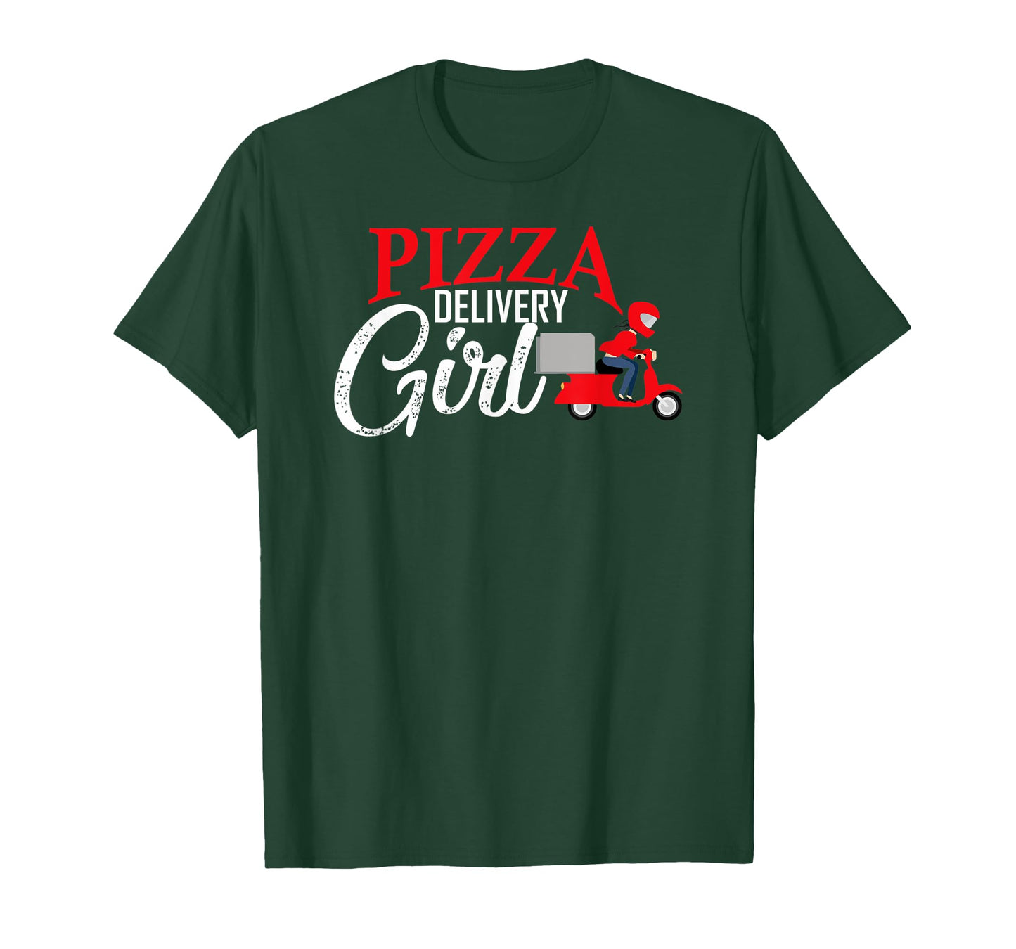Pizza delivery girl matching pizza costume for women girls T-Shirt