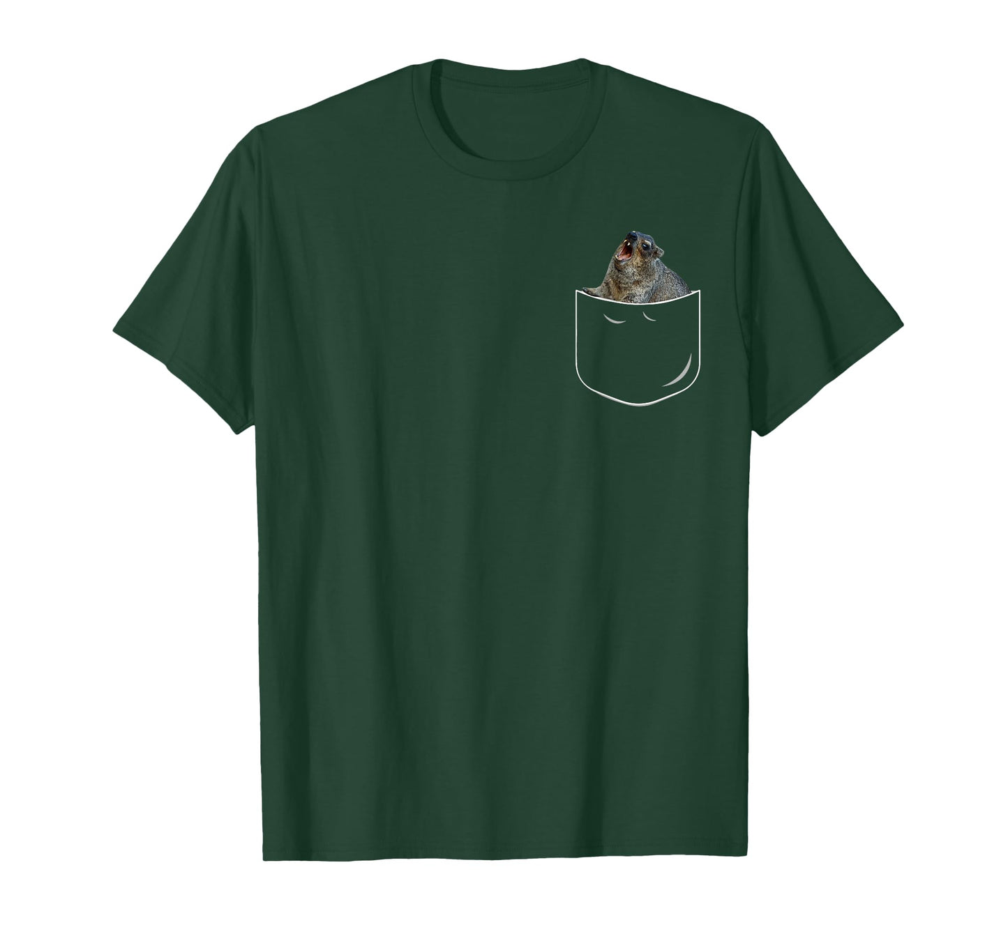 Pocket Hyrax Awawa meme Funny Hyrax tshirt T-Shirt