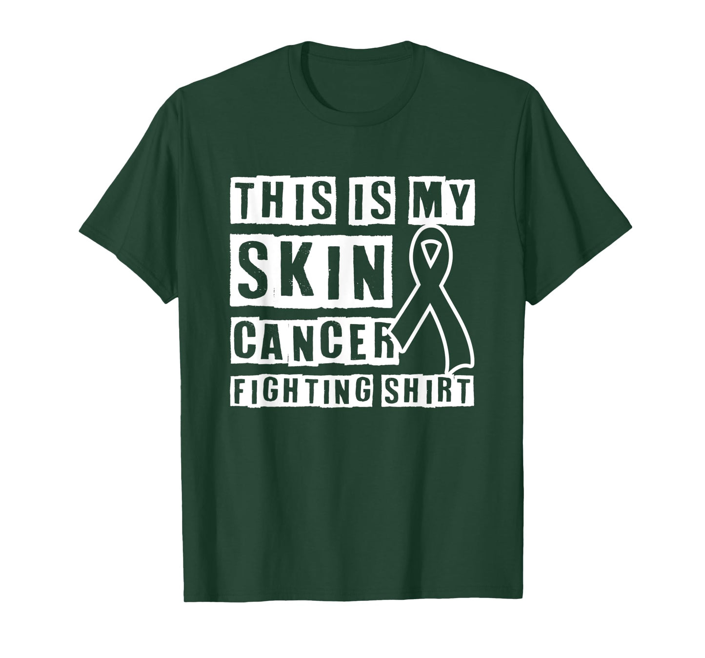 Skin Cancer Outfit Melanoma Awareness Chemotherapy Fighter T-Shirt
