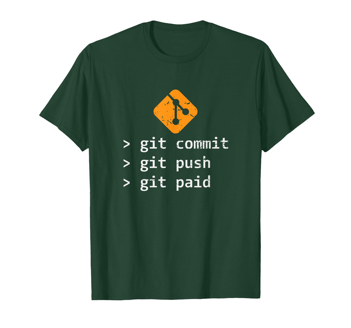Git Commit Push Paid Programming Gift T-Shirt T-Shirt