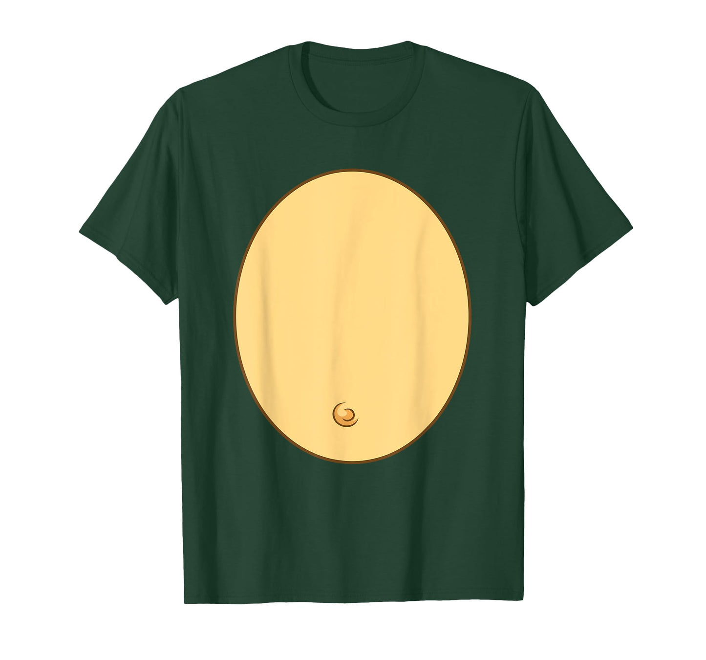 Funny Monkey Belly Costume Kids Adult Halloween T-Shirt