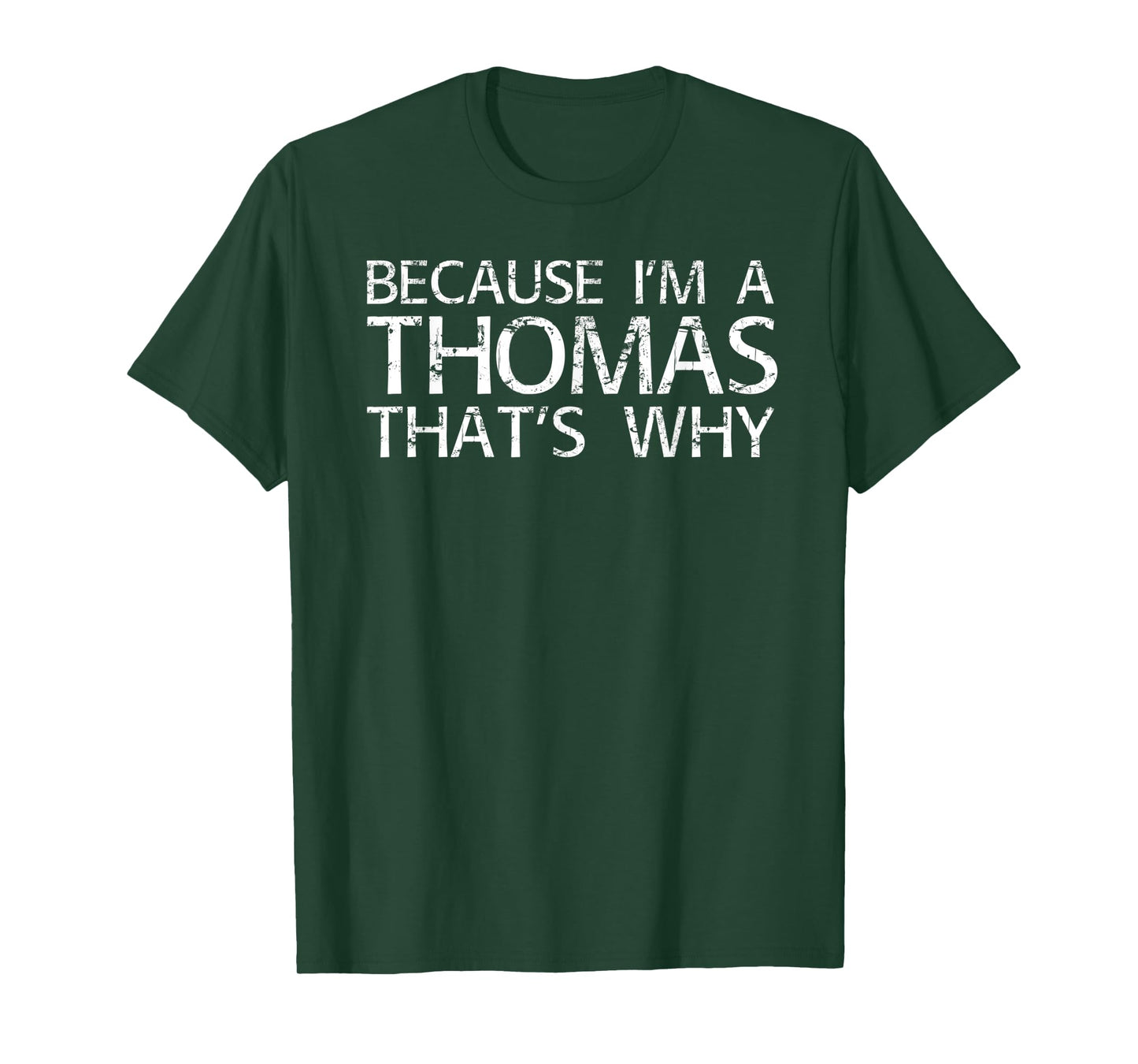 THOMAS Gift Funny Surname Family Tree Birthday Reunion Idea T-Shirt