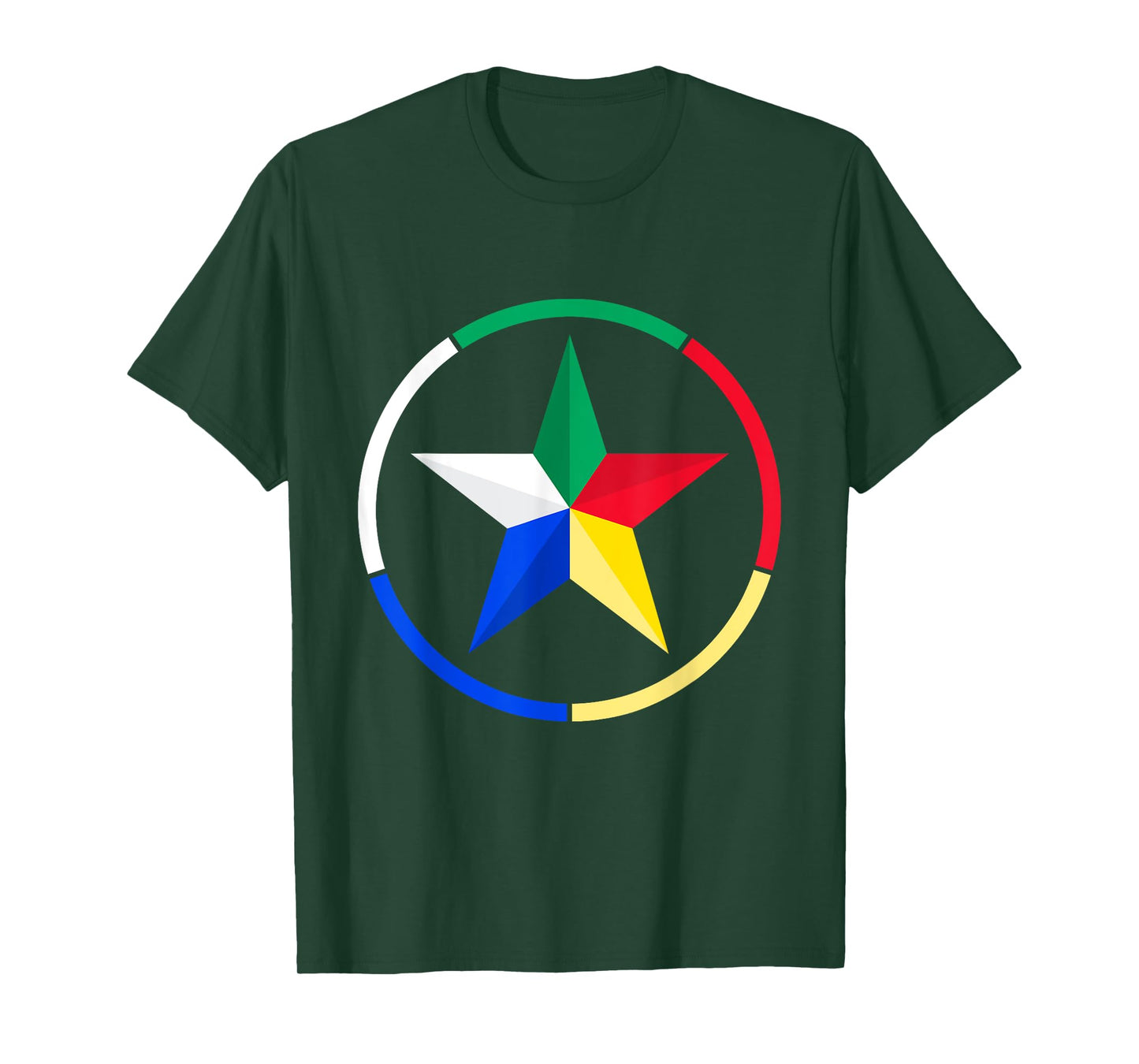 Druze Star,Druze Flag,Druze Symbol,As Suwayda,Syria,Lebanon. T-Shirt