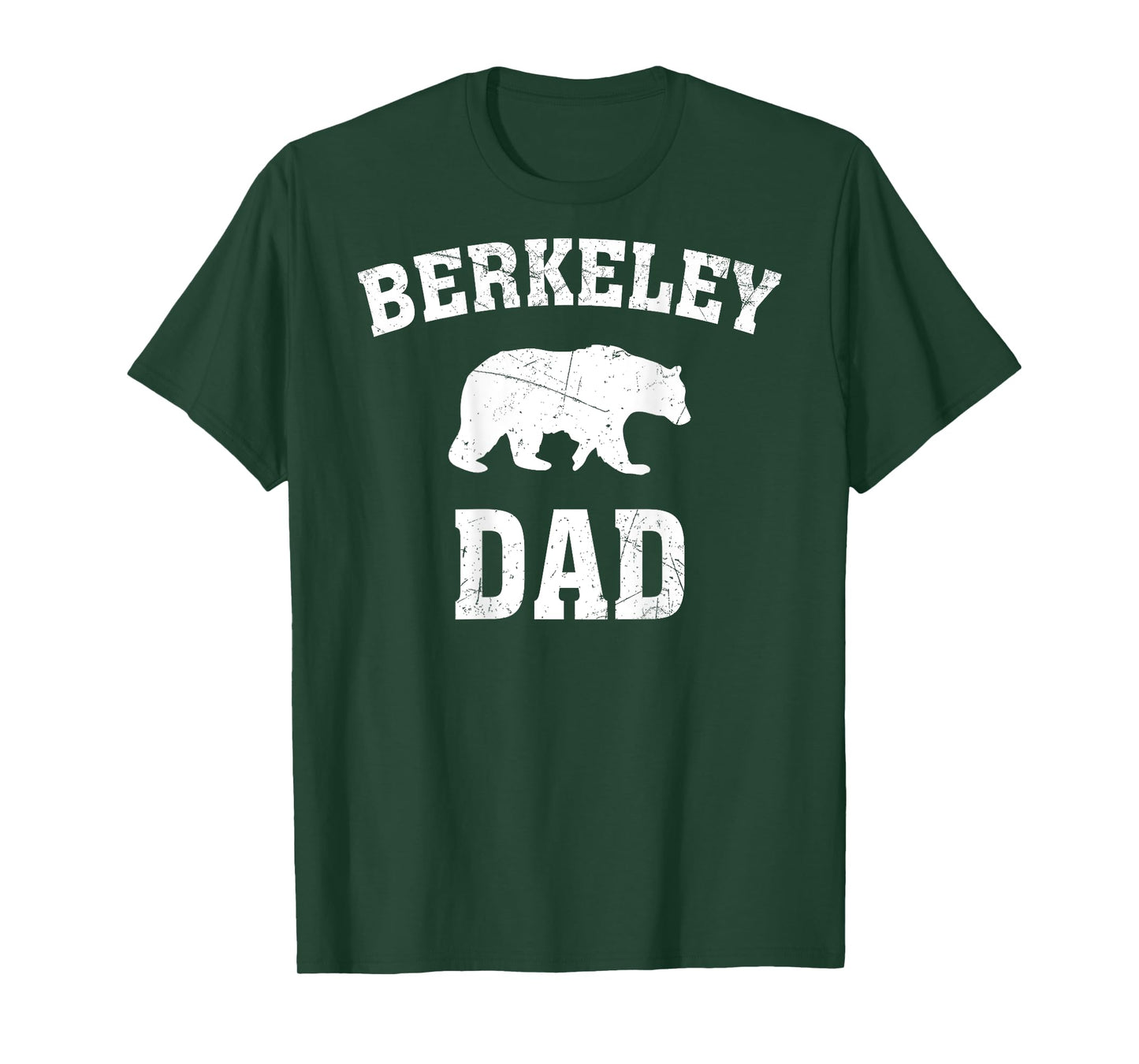 Berkeley Dad Bear Graphic Father's Day T-Shirt