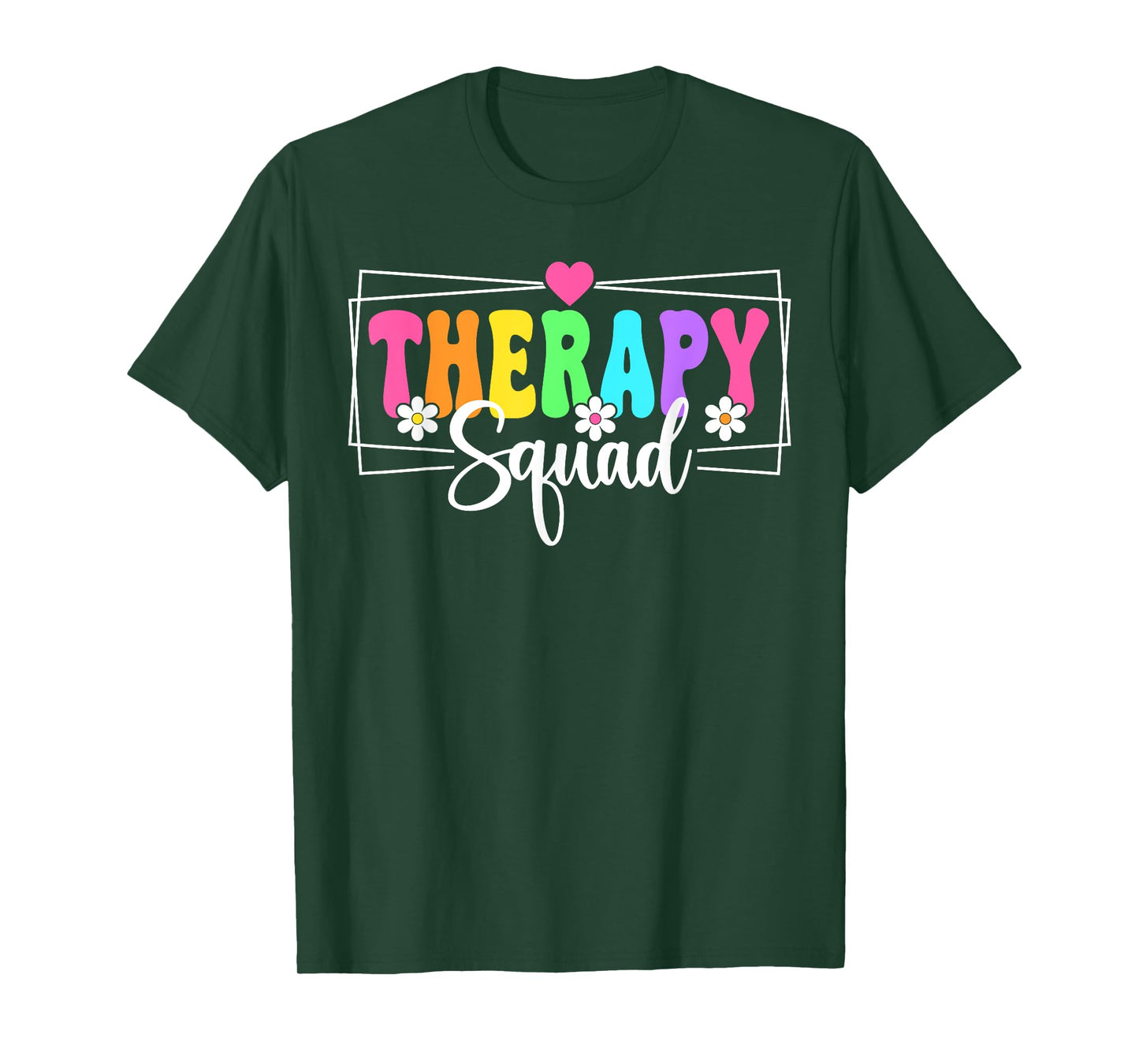 Therapy Squad SLP OT PT Team Back To School Therapist T-Shirt