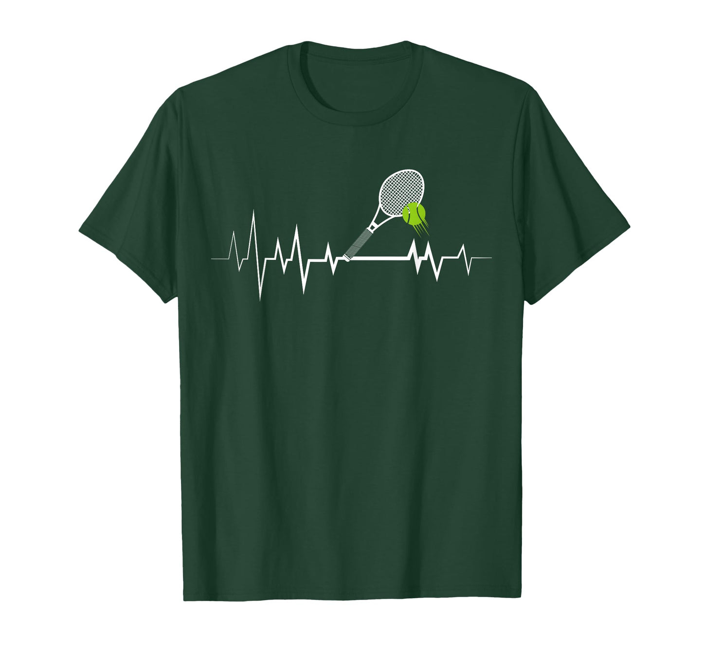 Tennis Heartbeat Shirt Sports Lover Tee T-Shirt
