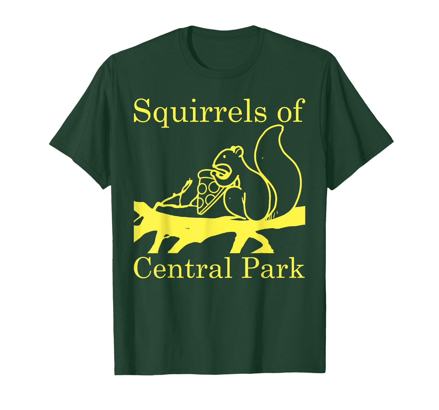 Squirrels Of Central Park Pizza Lovers Squirrels Eating T-Shirt