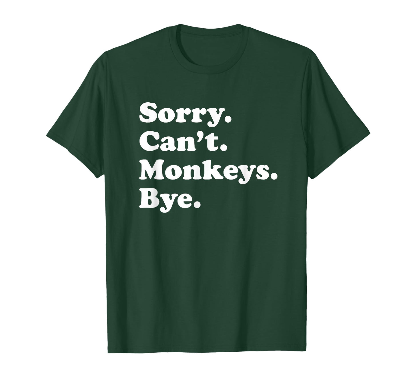 Funny Monkey Gift for Men Women Boys or Girls T-Shirt
