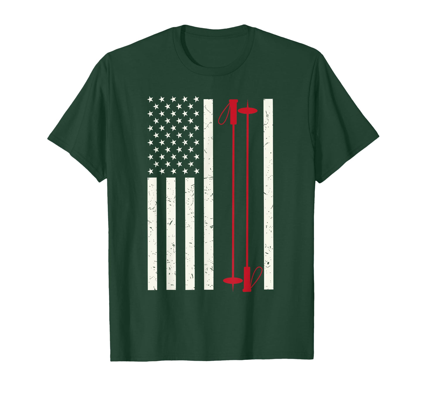 Cool Skiing Art For Men Women Skiing Themed Ski Lover Skier T-Shirt