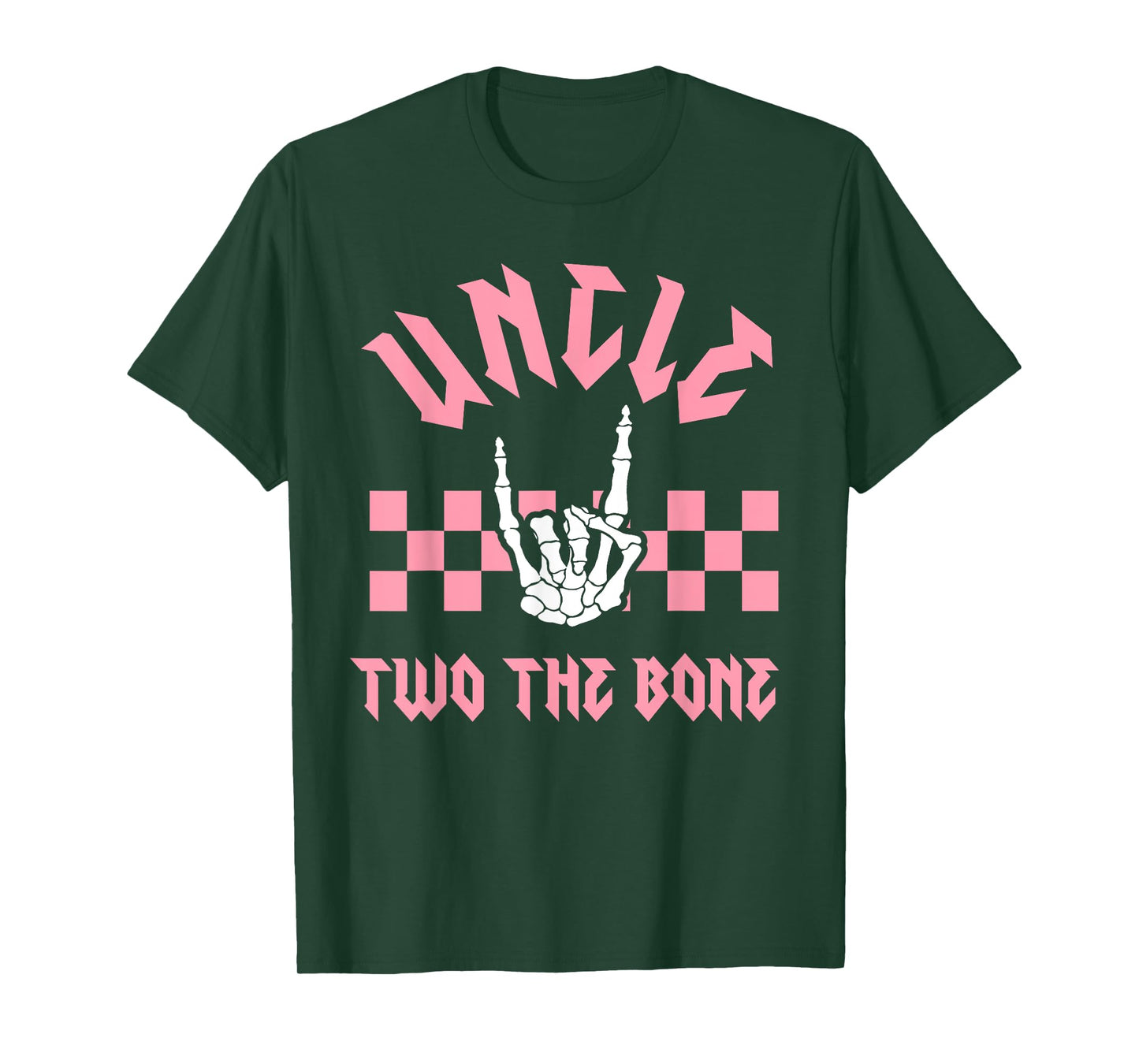 Uncle Bad Two the Bone Birthday 2 Years Old Birthday T-Shirt